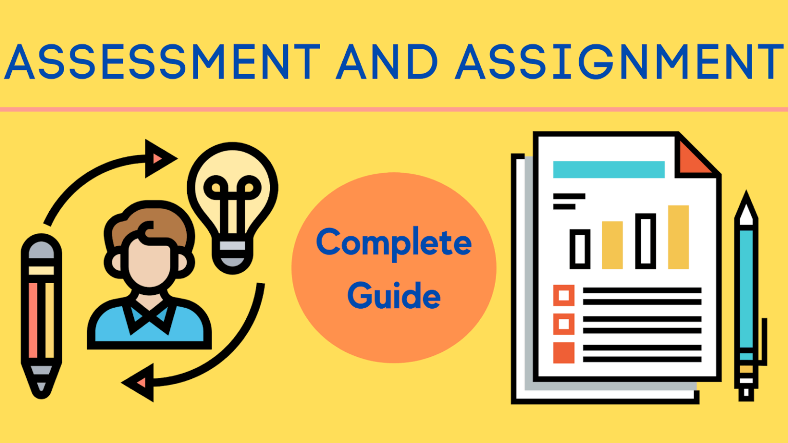 what is different between assessment and assignment