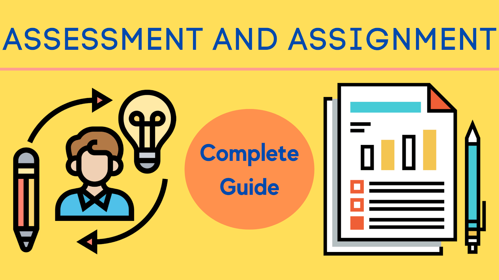 difference in assessment and assignment